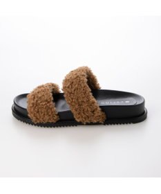 MODE ET JACOMO <carino>エコファーもこもこサンダル