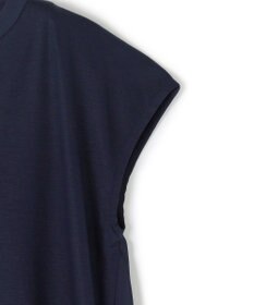 BEIGE， 【WEB限定・洗える】MELISSA / バックシフォンスキッパー半袖トップス