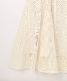 GRACE CONTINENTAL フレア刺繍スカート
