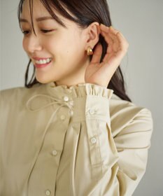 #Newans フリルカラーノーブルブラウス