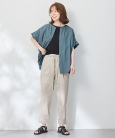 ANY フレンチリネンシャツブラウス