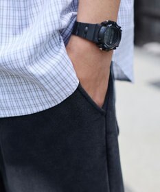 WEGO 【ウエストゴム/らくらくパンツ】アシッドウォッシュグラフィックスウェットパンツ