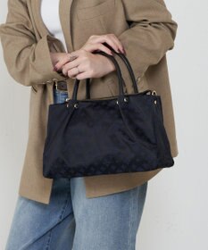 russet ナイロン三層2WAYミニトートバッグ(CE-1580)