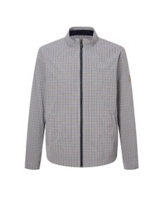 DAKS 【DAKS GOLF】チェックストレッチブルゾン