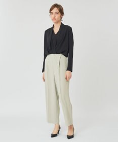 BEIGE， OLIVE / ロングスリーブブラウス