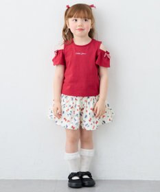 ANY KIDS 【洗濯機可能】総柄フルーツ キュロット