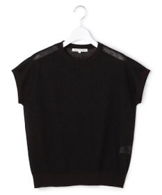 23区 L 【先行予約/WEB&一部店舗限定カラーあり】シアードット フレンチスリーブ ニット