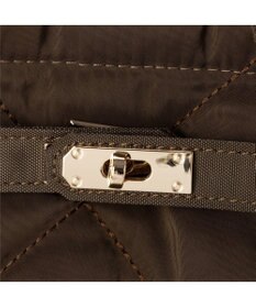 UNBILLION カシュカシュ cachecache / ヒネリ金具2wayナイロンキルティングトートM