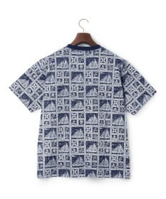 J.PRESS MEN Reyn spooner×J.PRESS 総柄クルーネック ポケットTシャツ