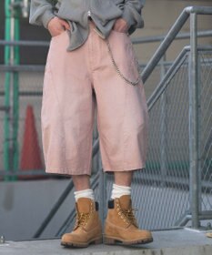 WEGO 【SMLサイズ展開】チェーン付きバルーンショーツ