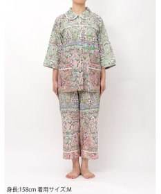tsumori chisato SLEEP ツモリチサト パジャマ 綿100%(本体) ローン素材 7分袖 長袖 8分丈 レディース UDT213 /ワコール