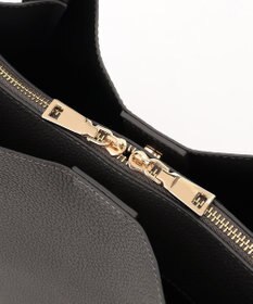 LA BAGAGERIE ソフトシュリンク2WAYハンドバッグ large