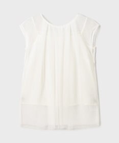 GRACE CONTINENTAL チュールタックノースリーブ