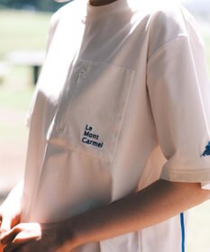 SHARE PARK LADIES 【UVカット・吸水速乾・ストレッチ・軽量 】バックプリントポケットTシャツ（S・Mサイズ）