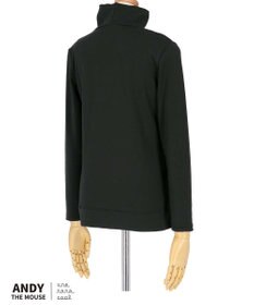 une nana cool MADE WITH ねずみのANDY 綿混裏起毛シャツ