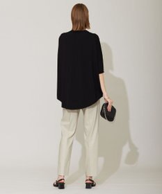 ICB 【接触冷感・洗える】エステルラミーチンツ テーパードパンツ