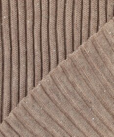 uncrave シアーストライプニット クルーネックトップス