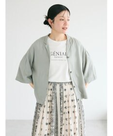 CRAFT STANDARD BOUTIQUE レーヨンワイドシャツ