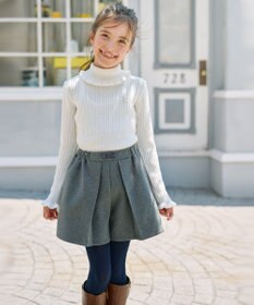 組曲 KIDS 【150-160㎝】ダンボールニット ショートパンツ