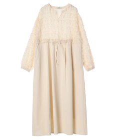 earth music&ecology ジャガード切替ワンピース