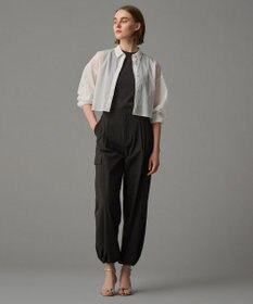 uncrave 【撥水・洗濯機洗い可】シアープルーフナイロン シャツブラウス（uncrave STANDARD）