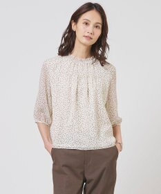 J.PRESS LADIES シアードットプリント カットソー