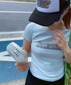 WEGO 【冷却/携帯扇風機/熱中症対策】オーロラハンディファン