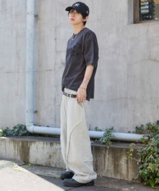 WEGO 【ユニセックス着用ITEM/MLサイズ展開】ブリーチダメージアップリケT（SS）