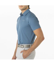 ZERO HALLIBURTON 【吸水速乾・UVケア】 ZHモノグラムジャガードポロシャツ ZHG-M5S6 82951