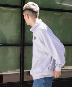 WEGO ヘビーウエイトハーフZIPワンポイントPO