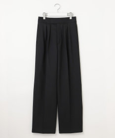23区 S 【エステータ】ウールダブルクロス ワイドパンツ