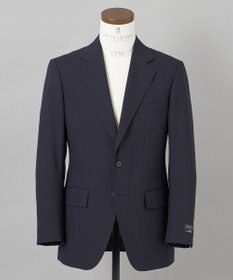 GOTAIRIKU 【御幸毛織】 WOOL×SOLOTEX ストレッチスーツ（平織/ネイビー）