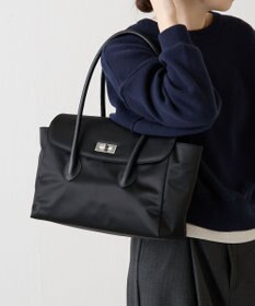 russet 《@__serako.r__企画》クラウズナイロンフラップトートバッグ(CE-1690)