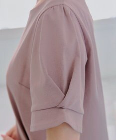 Tiaclasse 【UVケア・接触冷感】“あまラク” ハートネックカットソートップス