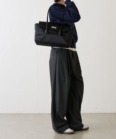 russet 《@__serako.r__企画》クラウズナイロンフラップトートバッグ(CE-1690)