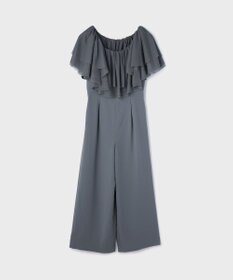 GRACE CONTINENTAL フリルケープサロペット