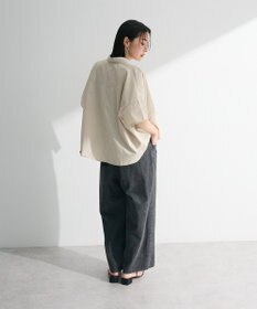 Green Parks ライトデニムワイドパンツ