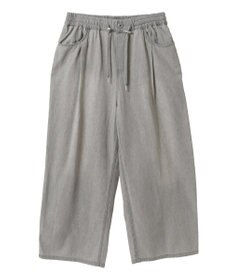 Green Parks ライトデニムワイドパンツ