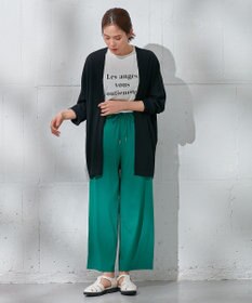 ANY L 【接触冷感/UVケア/アンチピリング】ニットカーディガン