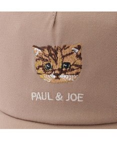 MOONBAT 【FUDGE掲載】ポール & ジョー (PAUL & JOE ACCESSOIRES) 猫 ヌネット刺繍 キャップ