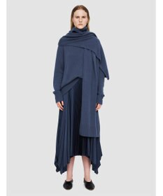 JOSEPH ニットウィーブプリッセ　プリーツスカート