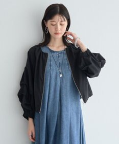YECCA VECCA ホイップスリーブZIPジャケット