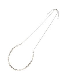 earth music&ecology パールＭＩＸスライドネックレス