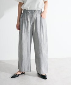 Green Parks ライトデニムワイドパンツ