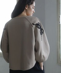 Green Parks ■ＥＳＣＡＲ　リボンコード刺繍プルオーバー