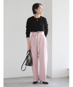 Te chichi ポンチハイウエストカーブパンツ《2026 spring catalog item》