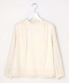 J.PRESS LADIES L レースコンビ カットソー