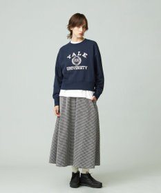 J.PRESS YORK STREET 【WOMEN】チェックジャガード スカート