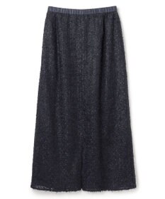 UNFILO L エアリーヤーン Iラインスカート