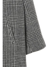 earth music&ecology チェスターコート（チェック）